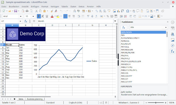 LibreOffice Calc als Alternative zu Microsoft Excel