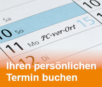Buchen Sie ihren persönlichen Termin.